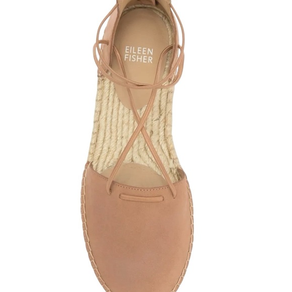 Lace-Up Espadrille Sandal 
Eileen Fisher Size 6 - Picture 3 of 9